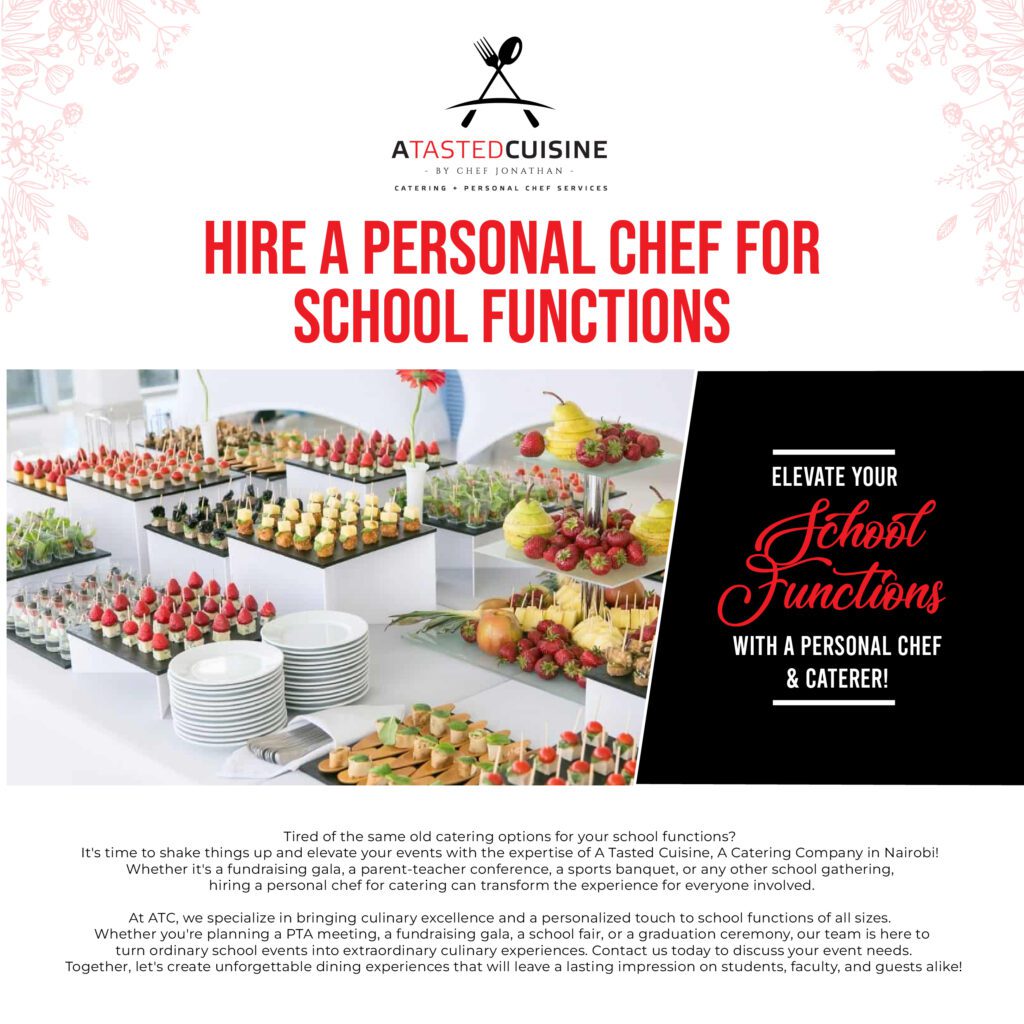 Personal Chef in Nairobi