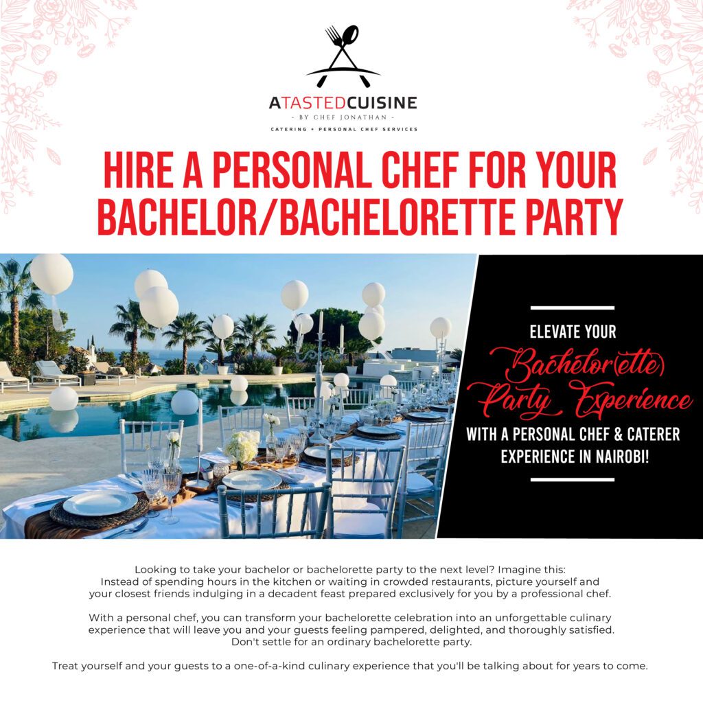 Personal Chef in Nairobi